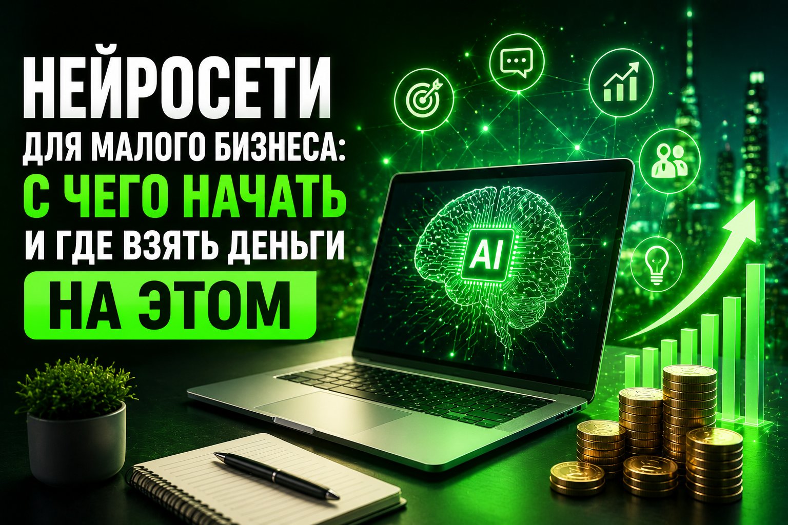 Нейросети для малого бизнеса: с чего начать
